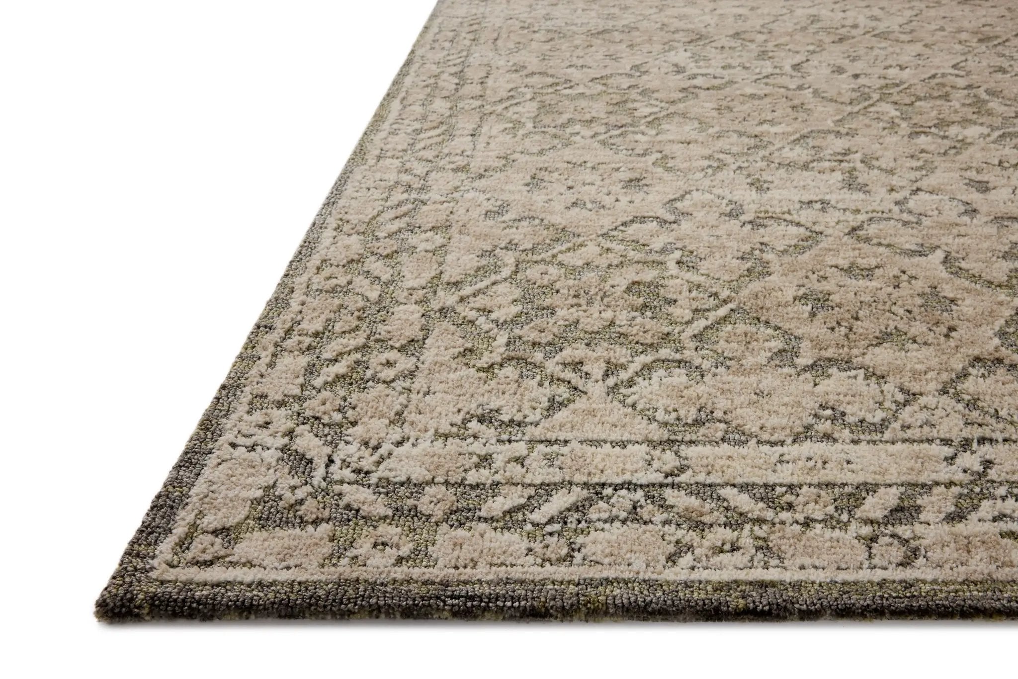 Percival PCV-07 Sage / Stone Area Rug by Loloi