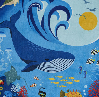 Momeni Playground PLY-3 Ocean Blue Kid Rug