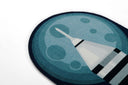 Momeni Playground PLY-6 Rocket Blue Kid Rug