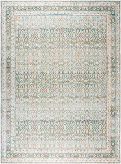 Our PNW Home Rainier PNWRN-2304 Olive Machine Washable Area Rug by LIVABLISS