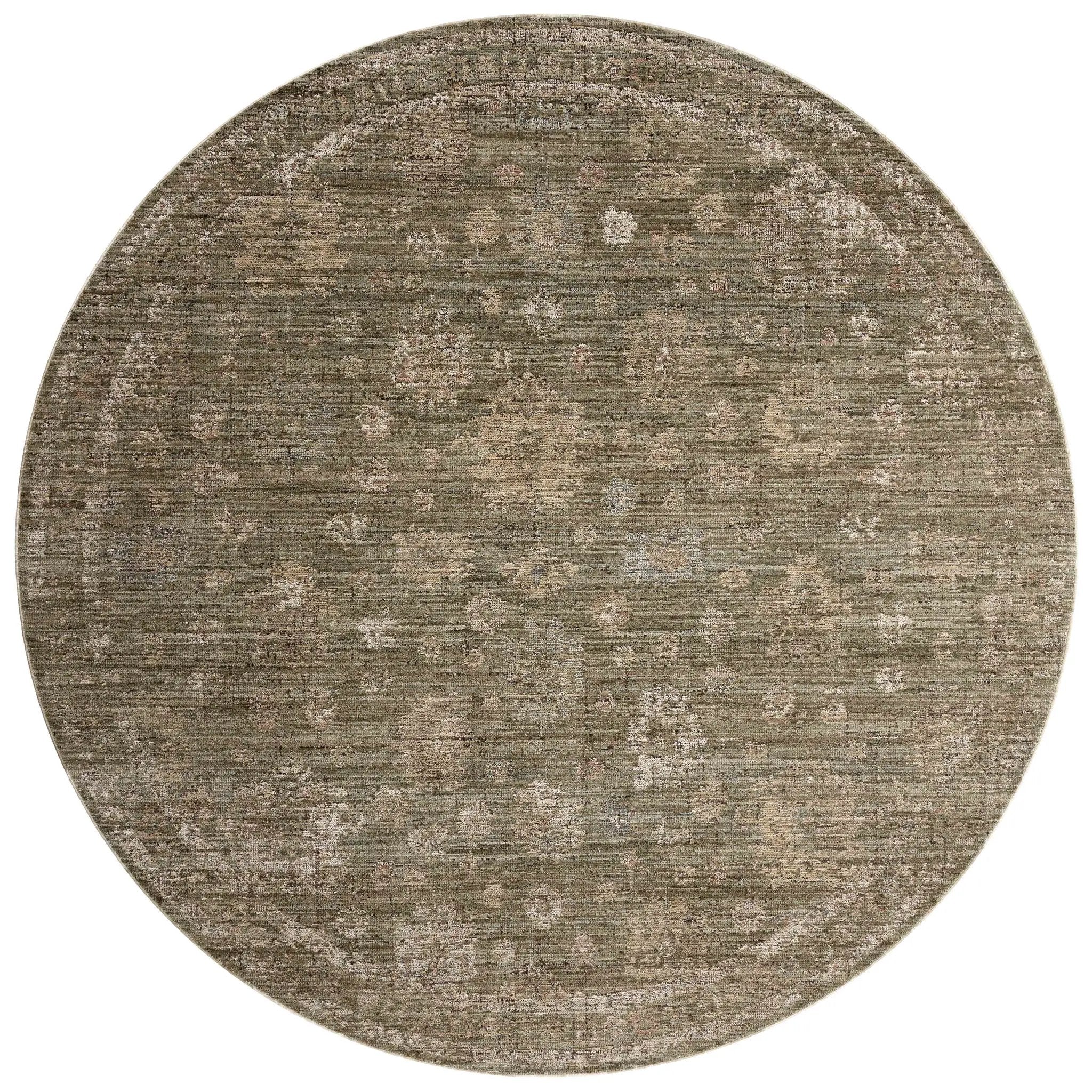 Priscilla PRL-02 Olive / Sand Area Rug by Loloi