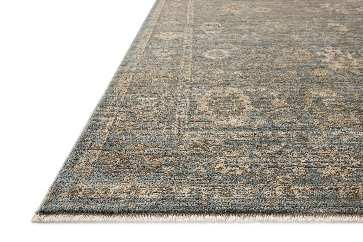 Priscilla PRL-03 Blue / Sand Area Rug by Loloi