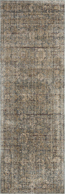 Featuring calming blue and sandy hues and vintage detail, the Priscilla PRL-03 Blue / Sand Area Rug is a power-loomed 100% polyester area rug for any room