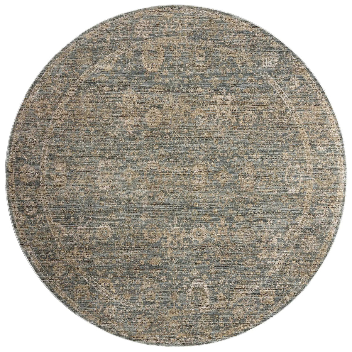 Priscilla PRL-03 Blue / Sand Area Rug by Loloi