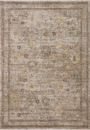 The Priscilla PRL-05 Sand / Earth Area Rug pairs sandy and earthy tones and vintage patterns in a power-loomed 100% polyester area rug