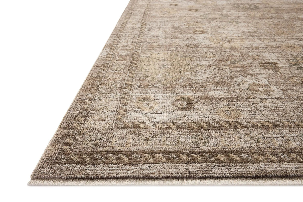 Priscilla PRL-05 Sand / Earth Area Rug by Loloi