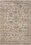 Crafted as a power-loomed 100% polyester area rug, the Priscilla PRL-06 Ivory / Multi Area Rug brings refined ivory and vibrant multi-toned warmth and vintage character to your space