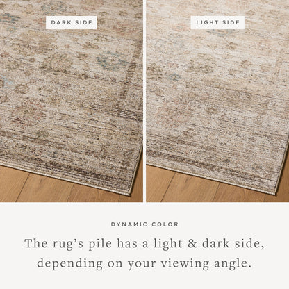 Crafted as a power-loomed 100% polyester area rug, the Priscilla PRL-06 Ivory / Multi Area Rug brings refined ivory and vibrant multi-toned warmth and vintage character to your space