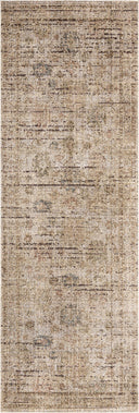 Crafted as a power-loomed 100% polyester area rug, the Priscilla PRL-06 Ivory / Multi Area Rug brings refined ivory and vibrant multi-toned warmth and vintage character to your space