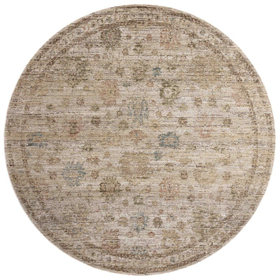 Crafted as a power-loomed 100% polyester area rug, the Priscilla PRL-06 Ivory / Multi Area Rug brings refined ivory and vibrant multi-toned warmth and vintage character to your space