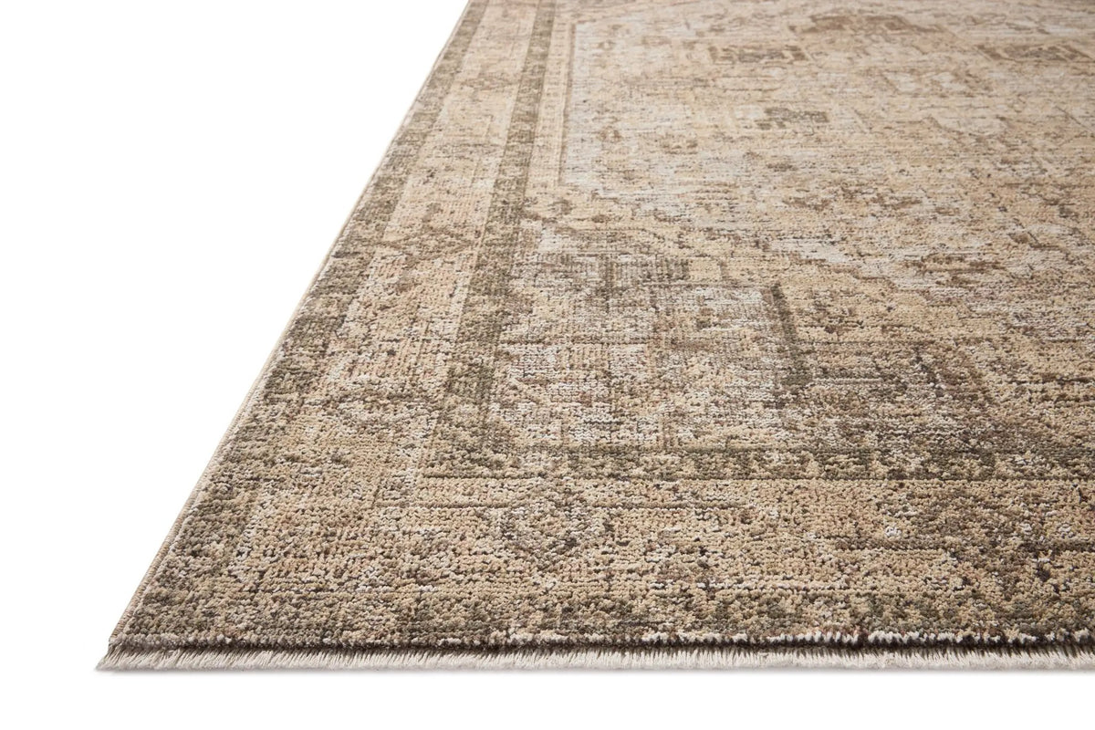 Priscilla PRL-07 Beige / Earth Area Rug by Loloi