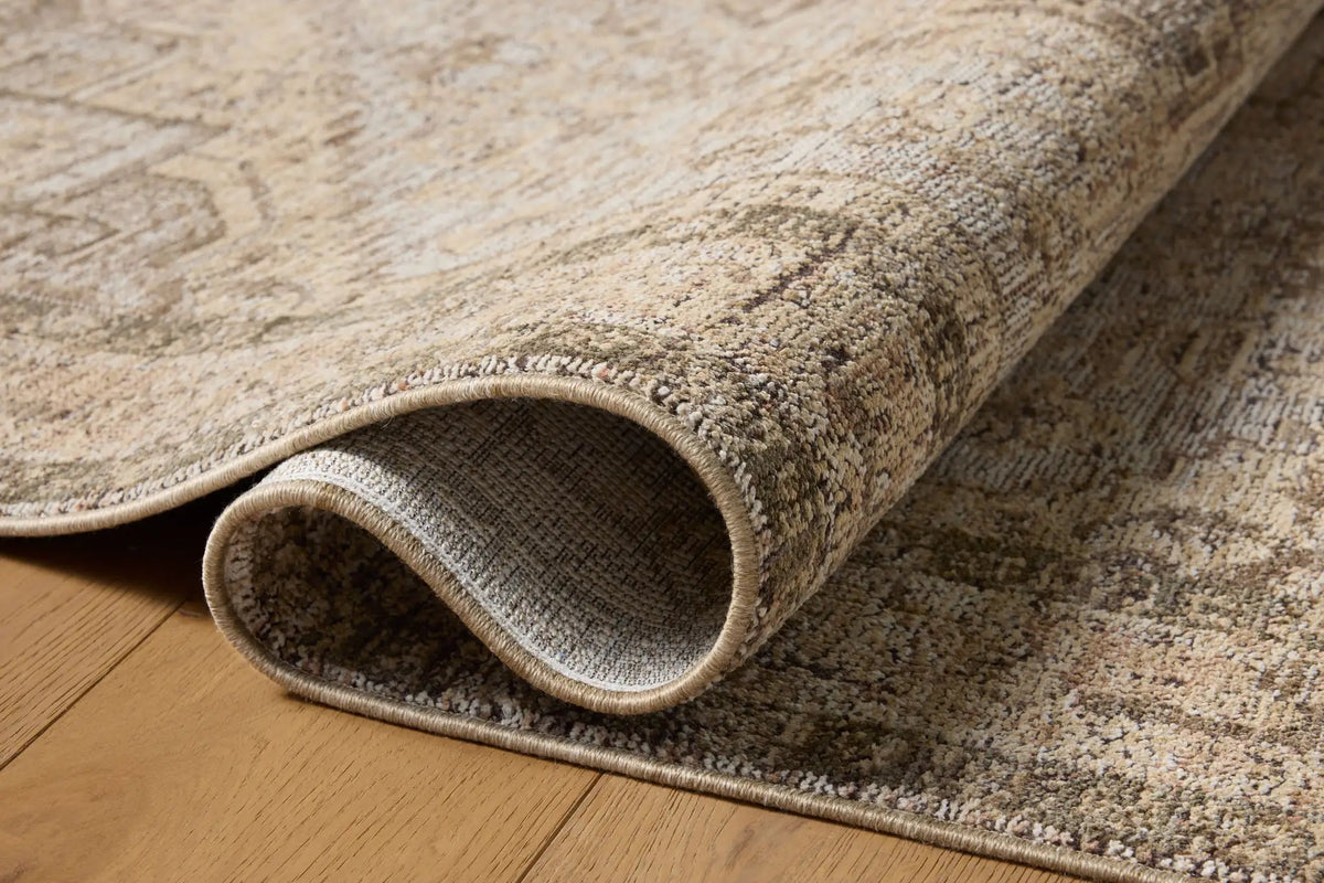 Priscilla PRL-07 Beige / Earth Area Rug by Loloi