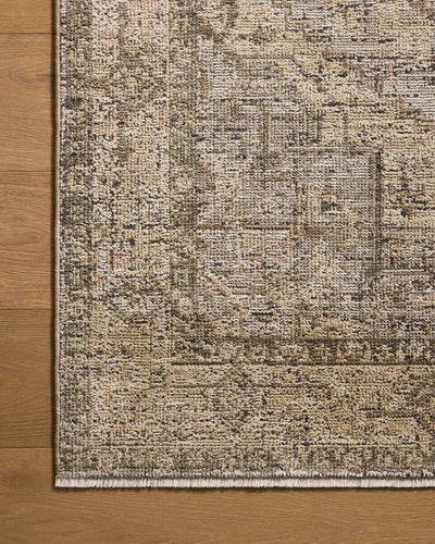 With warm beige and earthy hues and vintage styling, the Priscilla PRL-07 Beige / Earth Area Rug is a power-loomed 100% polyester area rug that elevates any room