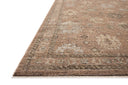 The Priscilla PRL-08 Blush / Multi Area Rug blends delicate blush and vibrant multi-toned tones and vintage motifs into a power-loomed 100% polyester area rug with timeless appeal