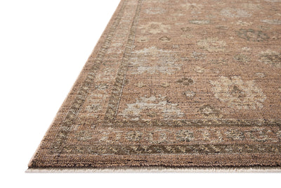 The Priscilla PRL-08 Blush / Multi Area Rug blends delicate blush and vibrant multi-toned tones and vintage motifs into a power-loomed 100% polyester area rug with timeless appeal