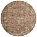 The Priscilla PRL-08 Blush / Multi Area Rug blends delicate blush and vibrant multi-toned tones and vintage motifs into a power-loomed 100% polyester area rug with timeless appeal