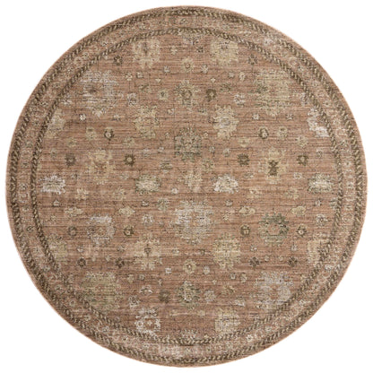 The Priscilla PRL-08 Blush / Multi Area Rug blends delicate blush and vibrant multi-toned tones and vintage motifs into a power-loomed 100% polyester area rug with timeless appeal