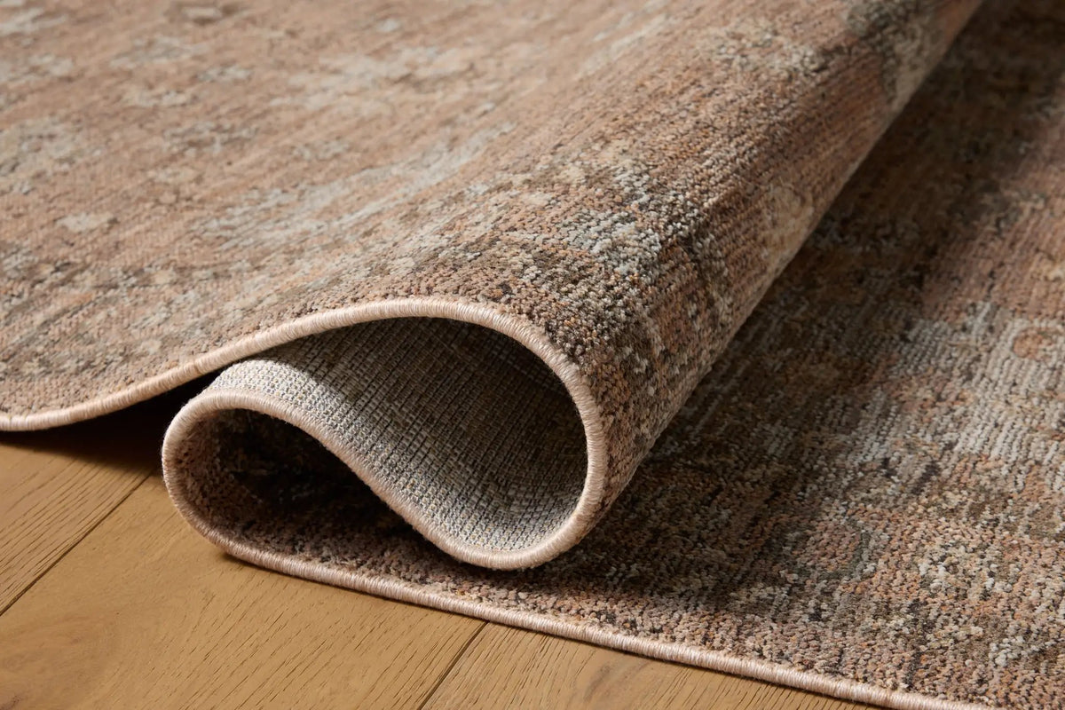 Priscilla PRL-08 Blush / Multi Area Rug by Loloi