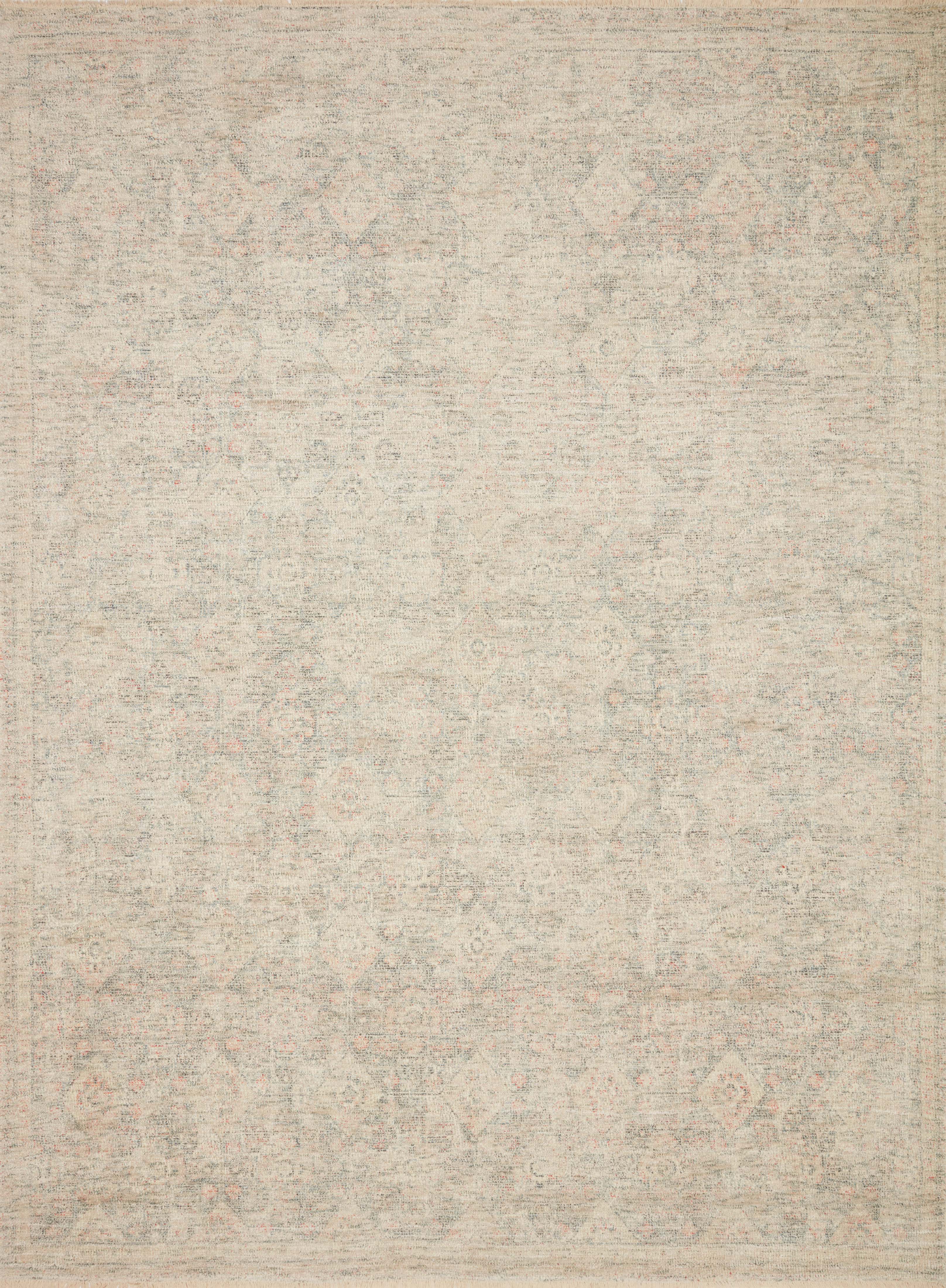  Priya PRY-02 hand-woven Navy and Ivory area rug, elegant texture, ethically crafted in India