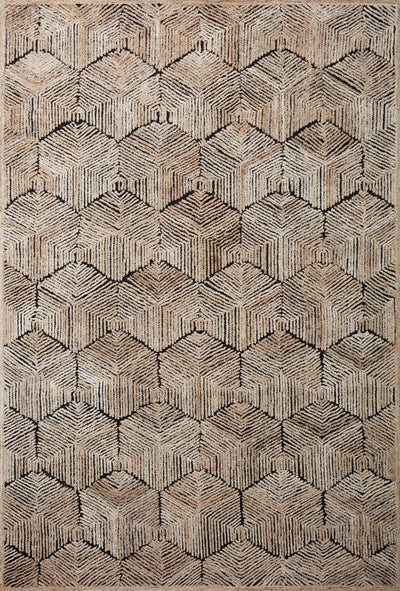 Prescott PRE-02 Beige Area Rug by Loloi