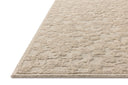 Featuring soft cream and refined ivory hues and floral detail, the Prudence PRU-01 Cream / Ivory Area Rug is a hand-tufted wool and cotton area rug for any room