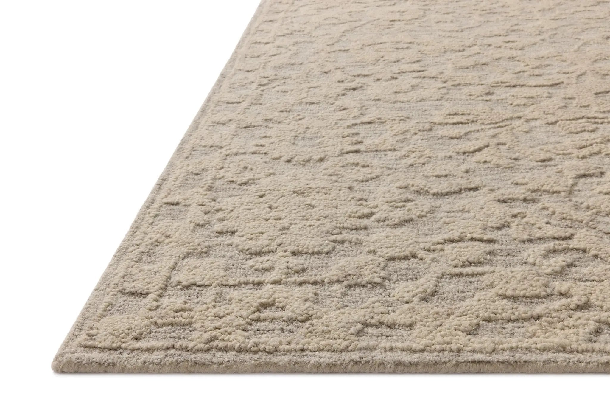 Prudence PRU-01 Mist / Ivory Area Rug by Loloi