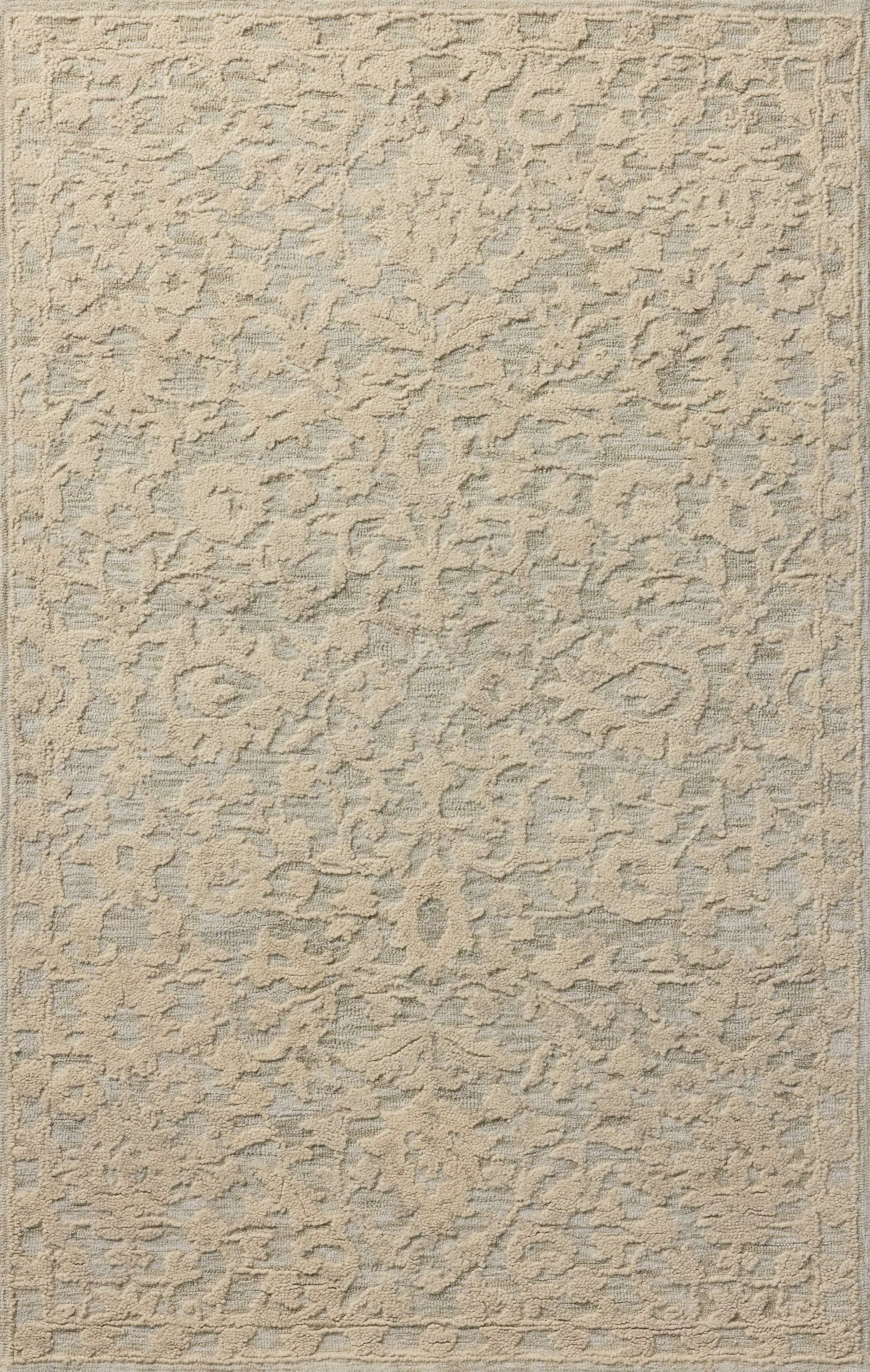 Prudence PRU-01 Sage / Ivory Area Rug by Loloi