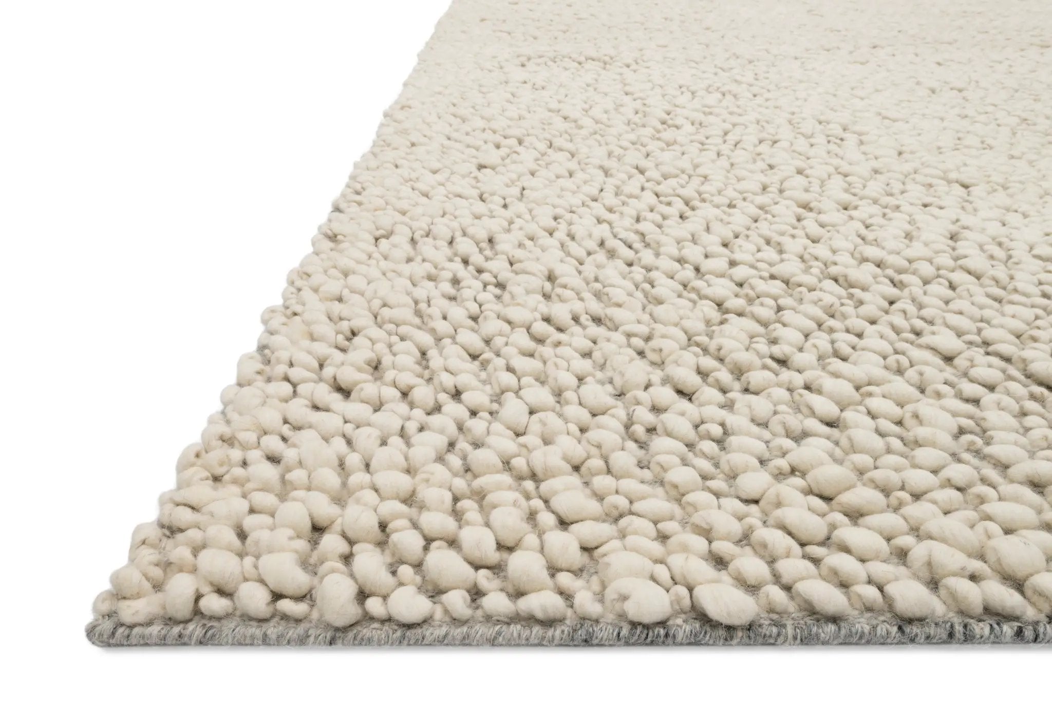 Quarry QU-01 Ivory Area Rug by Loloi