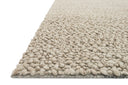 Quarry QU-01 Oatmeal Area Rug, hand-woven, soft inviting texture