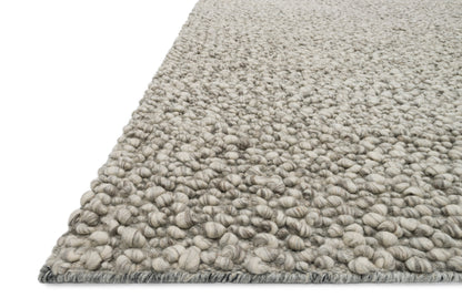 Quarry QU-01 Stone Area Rug, earthy tone, hand-woven, refined texture