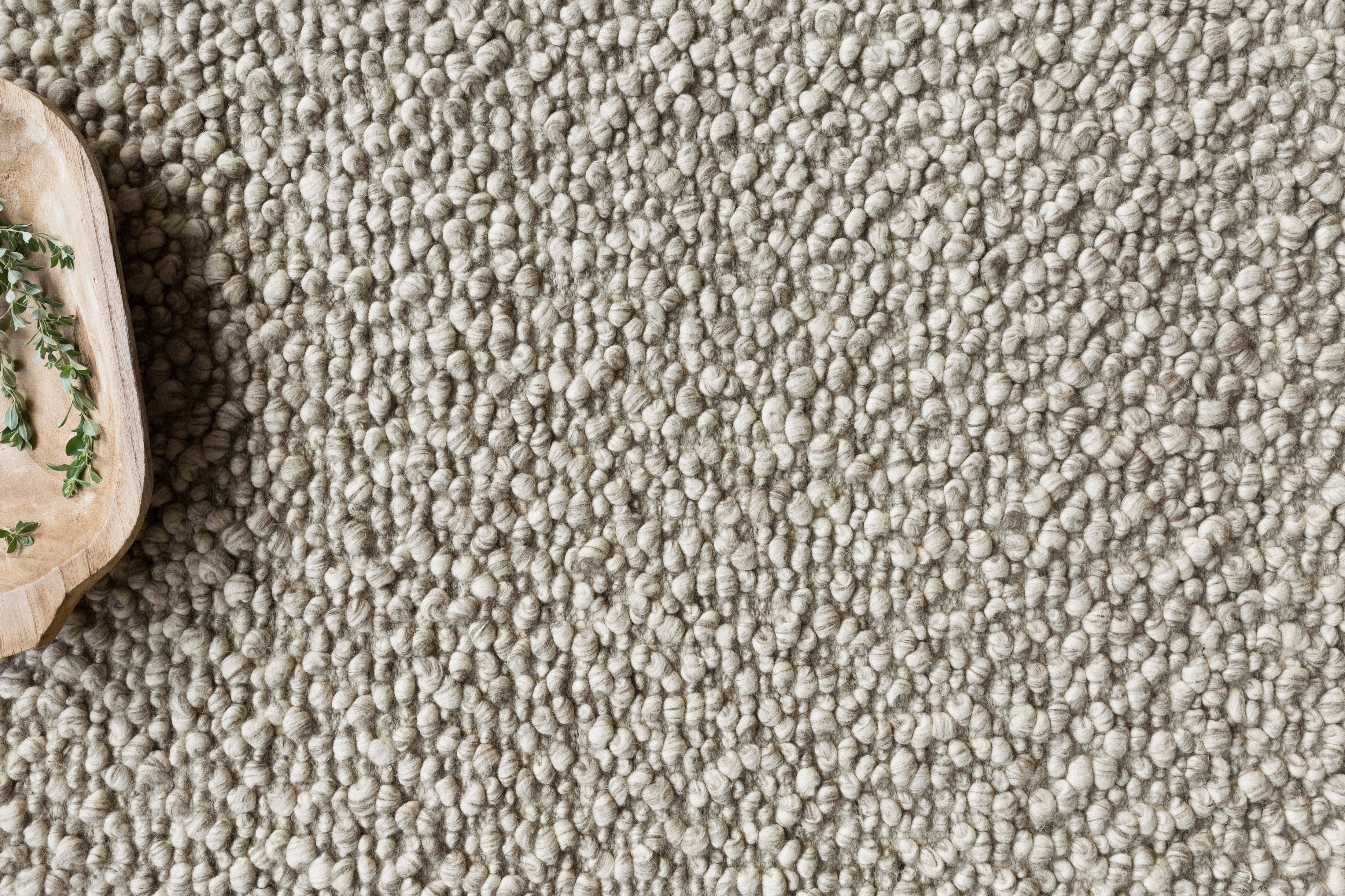 Quarry QU-01 Stone Area Rug, earthy tone, hand-woven, refined texture