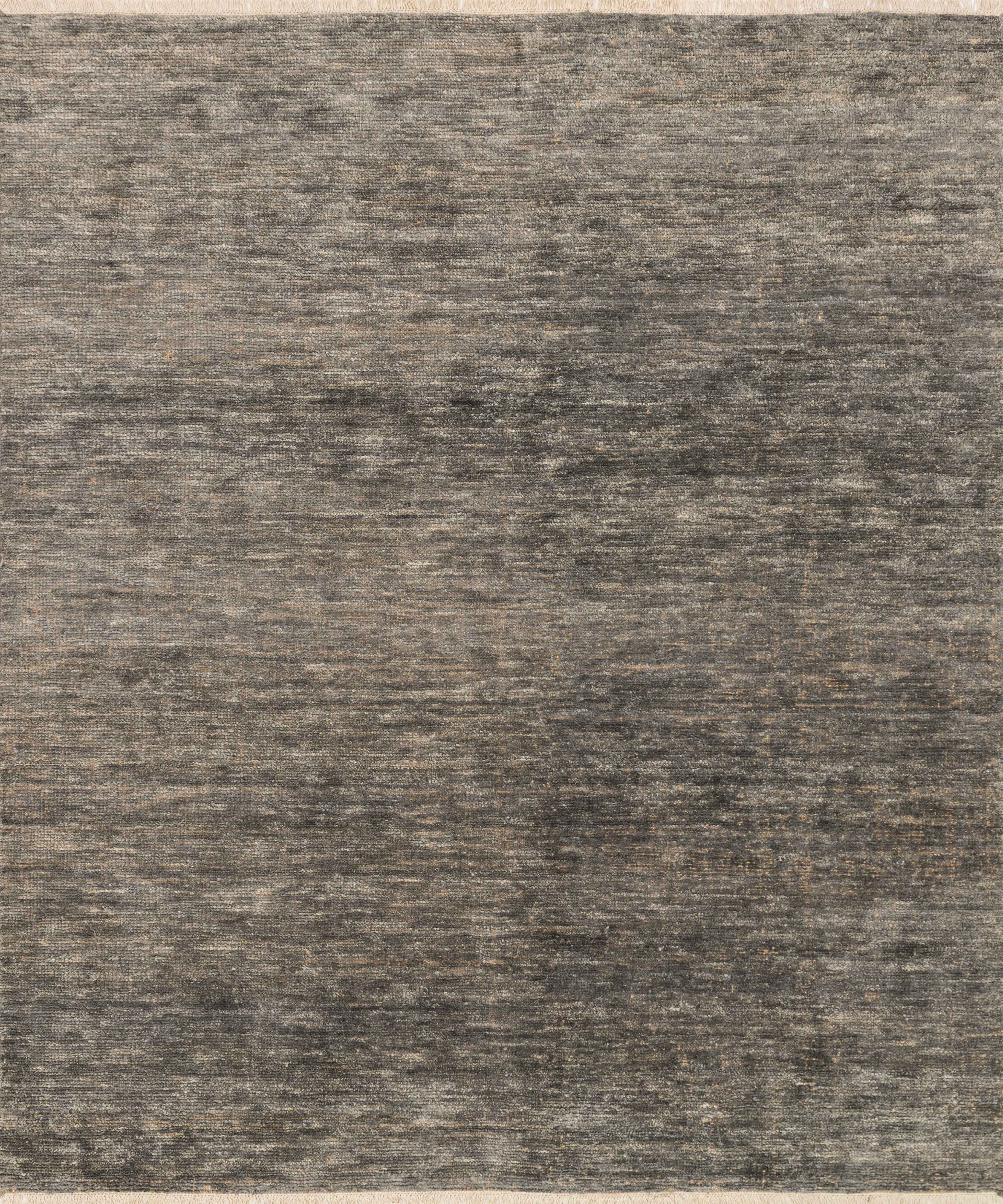 Hand-knotted Quinn QN-01 Grey Area Rug, natural jute and cotton, GoodWeave certified, sustainable, blends with contemporary and Scandinavian décor