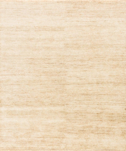 Hand-knotted Quinn QN-01 Ivory Area Rug, sustainable jute and cotton, GoodWeave certified, brightens modern and coastal spaces, artisan-crafted