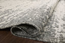  Rainier RAI-01 Ivory and grey contemporary indoor outdoor area rug, power-loomed polypropylene, weather-resistant