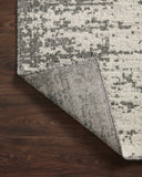  Rainier RAI-01 Ivory and grey contemporary indoor outdoor area rug, power-loomed polypropylene, weather-resistant