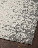  Rainier RAI-01 Ivory and grey contemporary indoor outdoor area rug, power-loomed polypropylene, weather-resistant