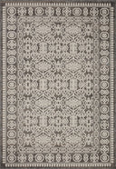  Rainier RAI-02 Pebble and ivory modern area rug, durable polypropylene, suitable for indoor and outdoor use