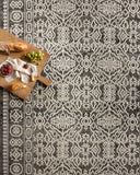  Rainier RAI-02 Pebble and ivory modern area rug, durable polypropylene, suitable for indoor and outdoor use