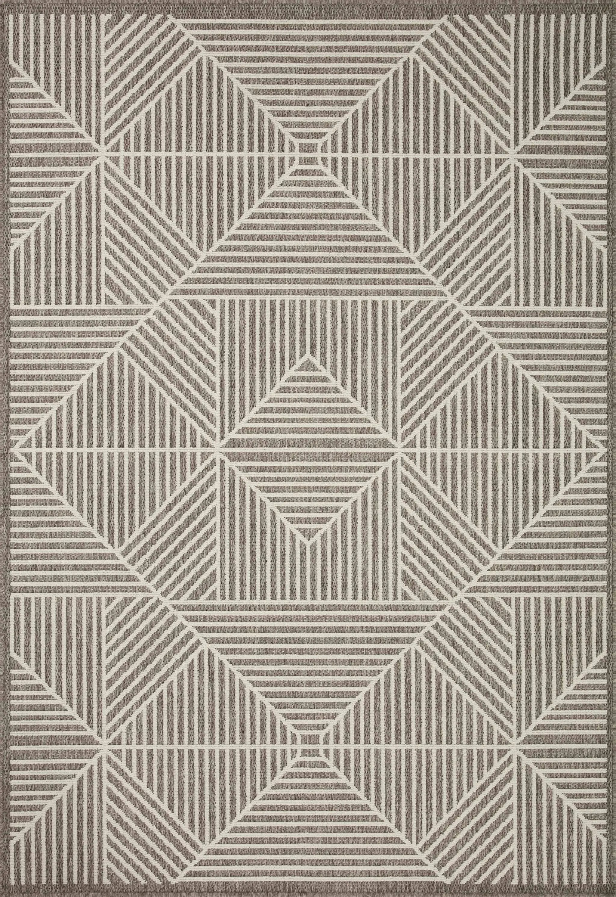 Rainier RAI-03 Natural / Ivory Area Rug by Loloi