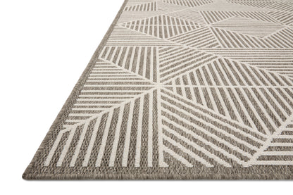  Rainier RAI-03 Natural and ivory modern area rug, durable polypropylene, indoor outdoor, contemporary design