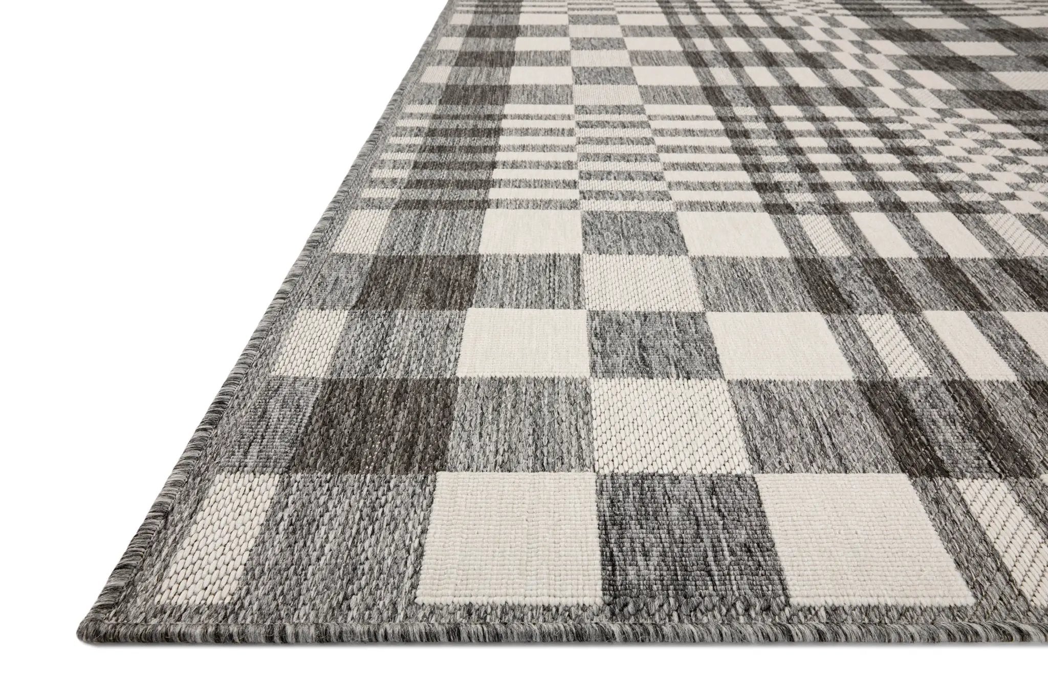 Rainier RAI-05 Denim / Ivory Area Rug by Loloi