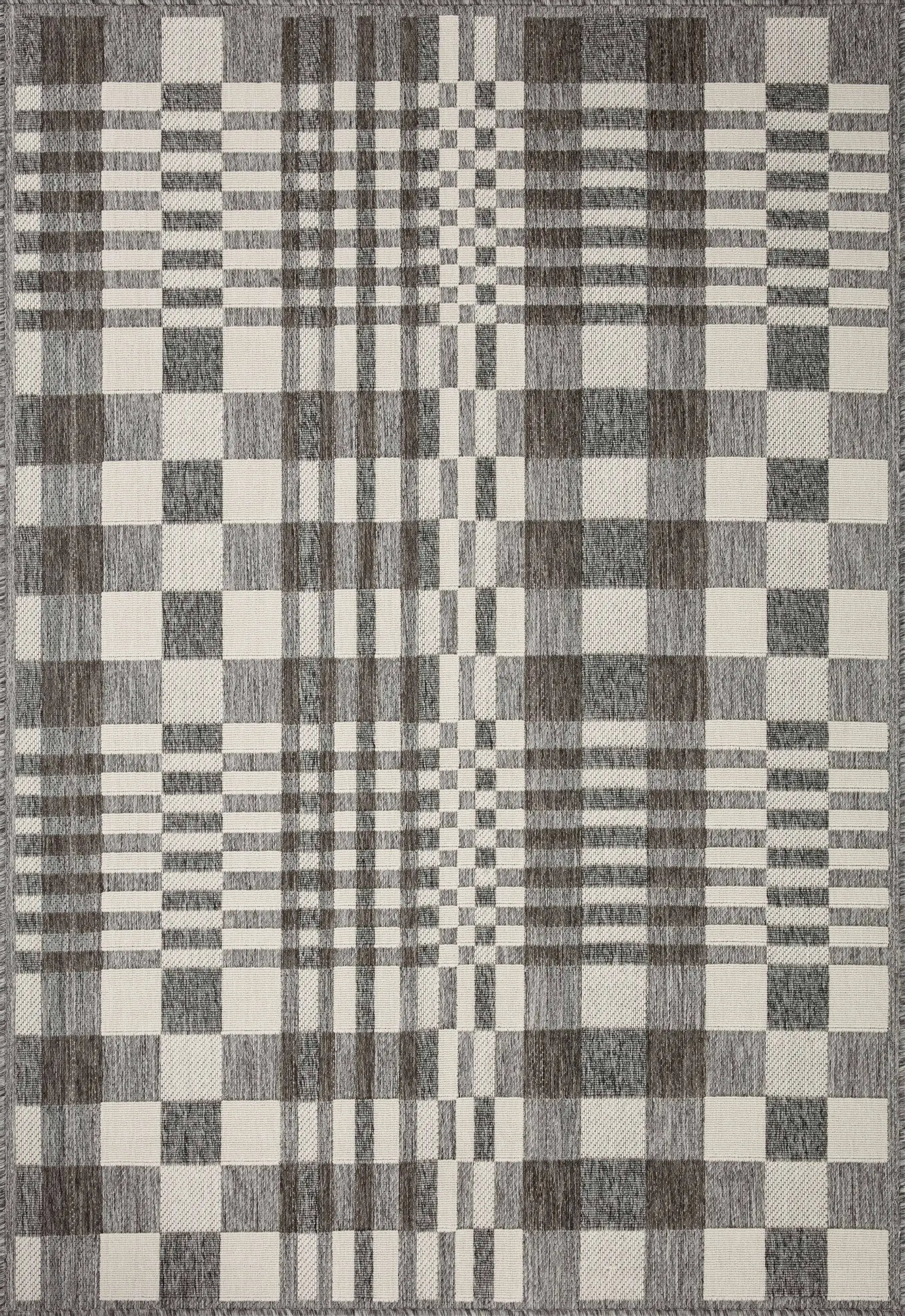 Rainier RAI-05 Denim / Ivory Area Rug by Loloi