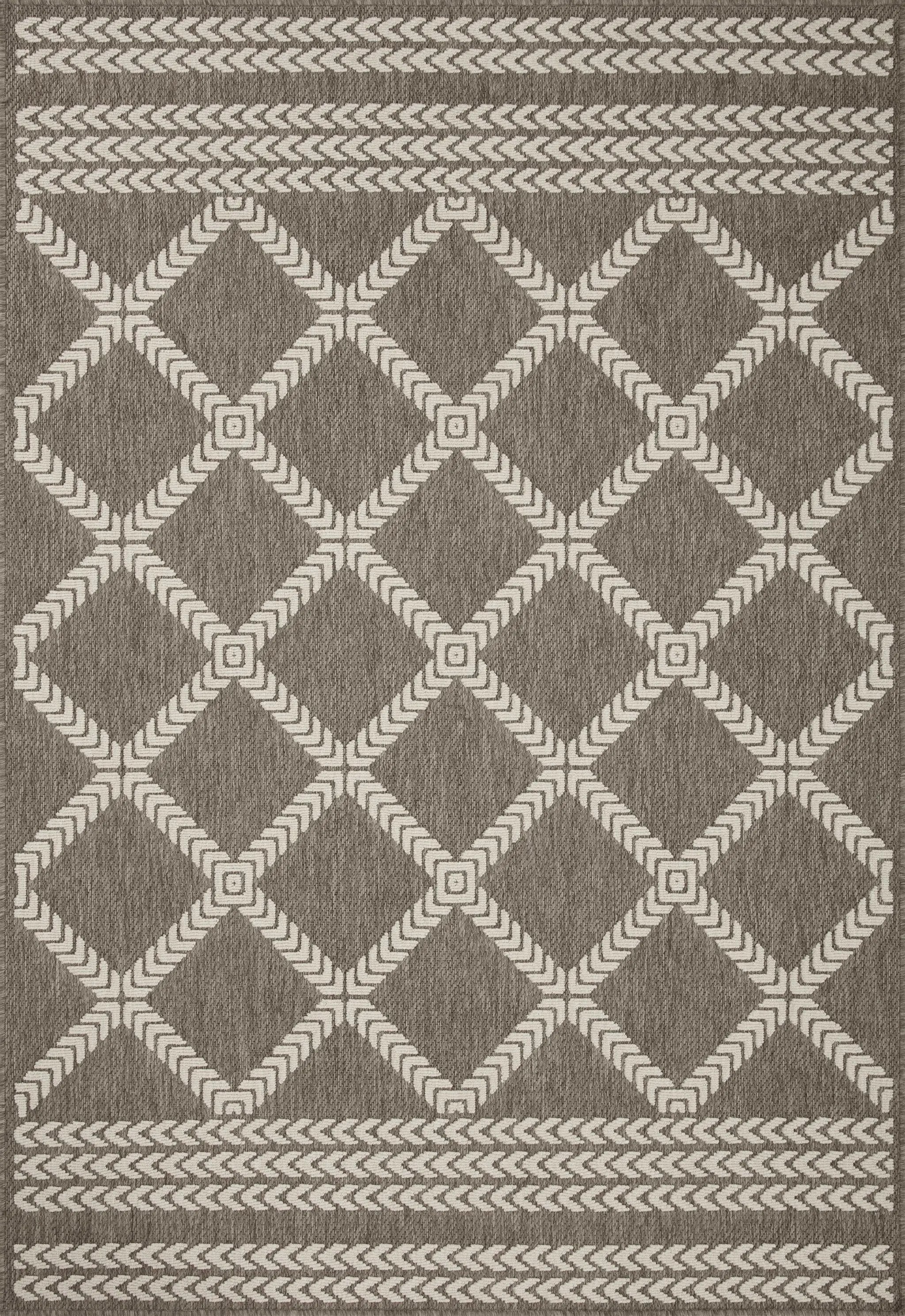 Rainier RAI-05 Natural / Ivory Area Rug by Loloi