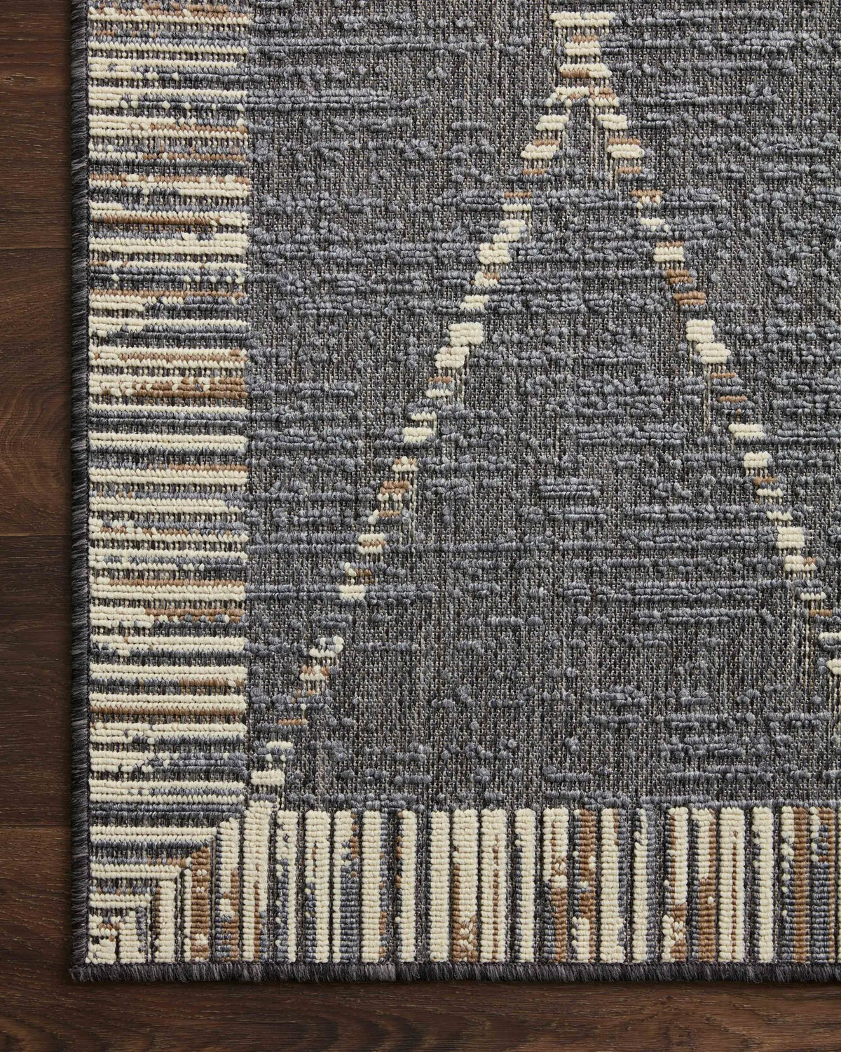 Rainier RAI-09 Slate / Multi Area Rug by Loloi