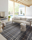  Rainier RAI-11 Charcoal and multi-color contemporary indoor outdoor area rug, resilient polypropylene, bold design