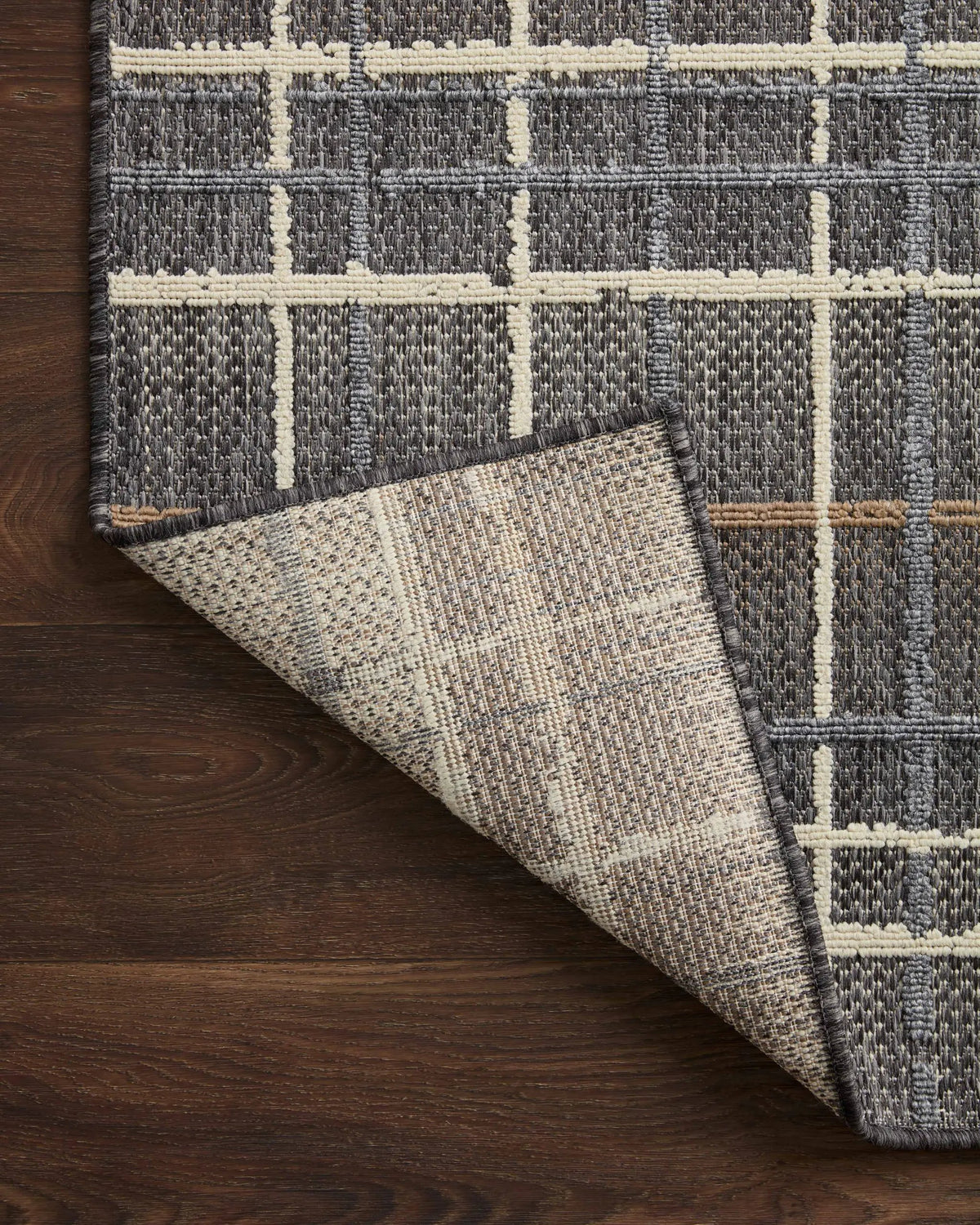 Rainier RAI-11 Charcoal / Multi Area Rug by Loloi