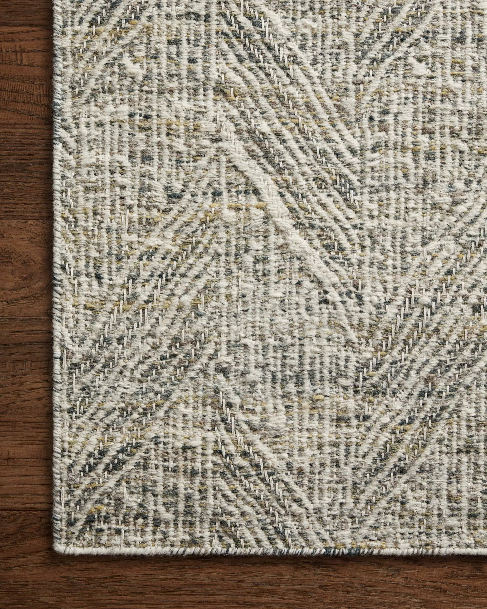 Raven RAV-01 Moss / Ivory Area Rug by Loloi