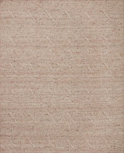 Raven RAV-01 Oatmeal / Natural Area Rug – Oatmeal and natural colored rug with sophisticated geometric design, handwoven from wool and cotton. Thick texture, GoodWeave certified.