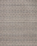 Raven RAV-02 Taupe / Grey Area Rug – Taupe and grey geometric rug, handwoven with wool and cotton yarns. Thick, sturdy, and GoodWeave certified for responsible sourcing.