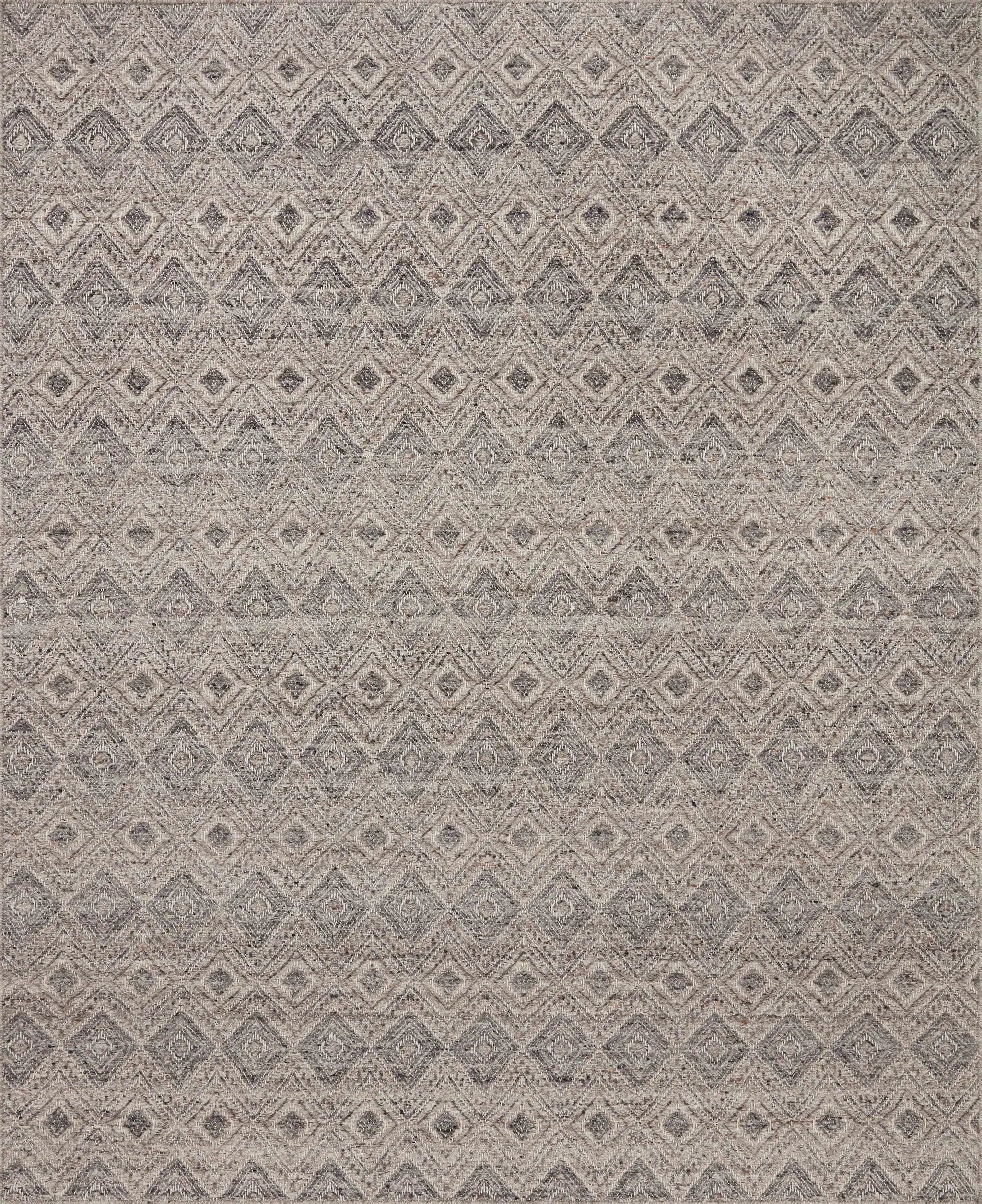 Raven RAV-02 Taupe / Grey Area Rug by Loloi